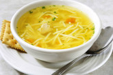 Куриный суп с лапшой — рецепт