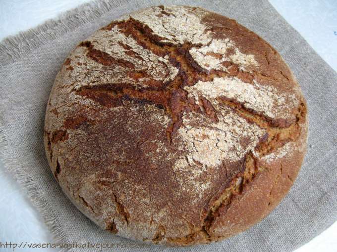 Домашний хлеб в духовке — рецепт